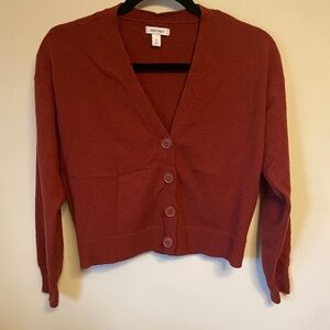 Nine West Women's Brick Cardigan size medium